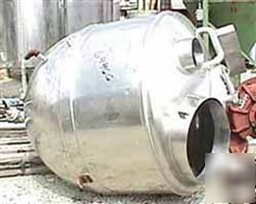 Used: lee kettle, 250 gallon, stainless steel. 48