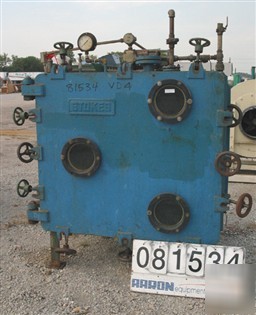 Used: stokes vacuum shelf dryer, approximately 48.9 squ