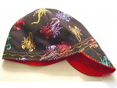 Wicked scorpions reversible welding hat 5/8