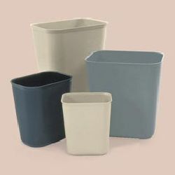 14 quart fiberglass wastebasket-rcp 2541 bla