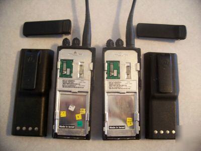  2X motorola gtx 800 mhz handheld w/chargers trunking