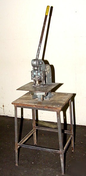 4TN punch press, roper-whitney 118 
