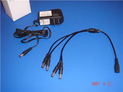4X1.5A 12V power supply adapter cctv security camera