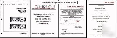Agilent hp 333A 334A operation and service manual