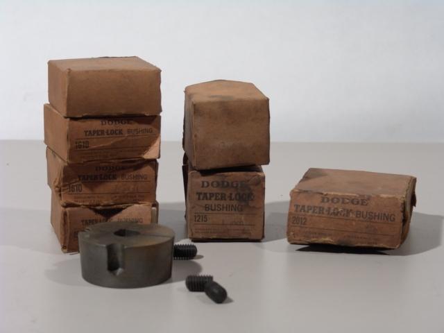 Dodge assorted taper lock bushings 