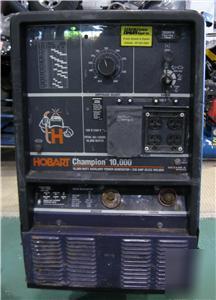 Hobart champion 10,000 w power generator/230 amp welder