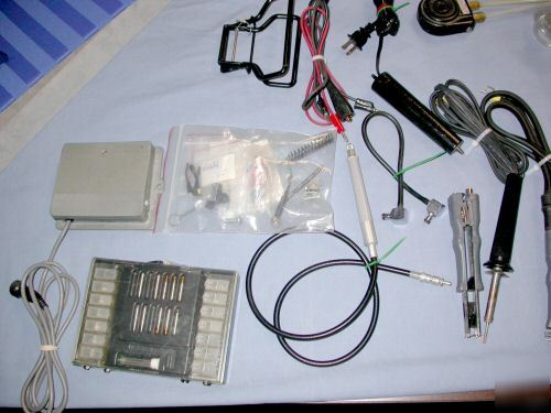 Pace solder/desolder console PRC1000A +lots of extras 