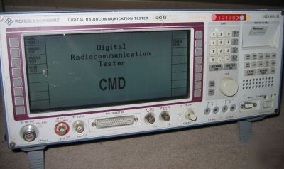 Rohde & schwarz CMD52 digital radiocommunication tester
