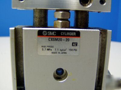 Smc clamp cylinder m/n: CXSM20-20 - used
