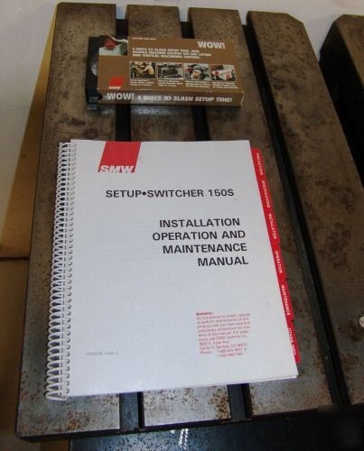 Smw set-up switcher manual pallet changer with extras 