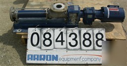 Used: seepex single stage progressive cavity pump, 316