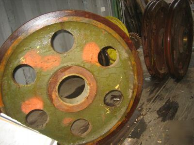 Bridge crane bottom block sheave 27 3/4 d 7/8 wire rope