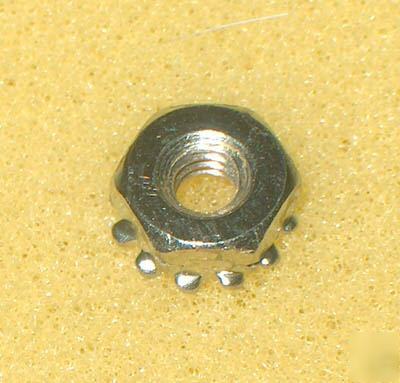50 hex kep (locking) nuts 4-40 x 1/4