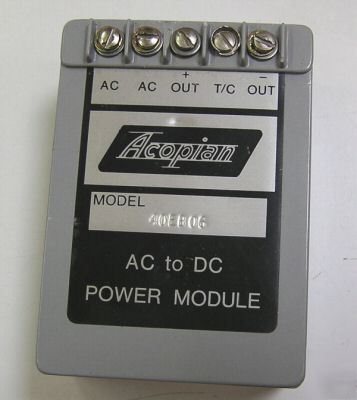 Acopian 40EB06 miniaturized 40 vdc @ 60 ma
