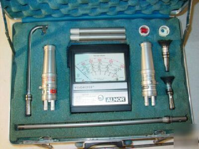 Alnor 6006 ap 6006AP velometer anemometer hvac 0-10000 