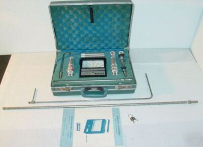 Alnor 6006 ap 6006AP velometer anemometer hvac 0-10000 