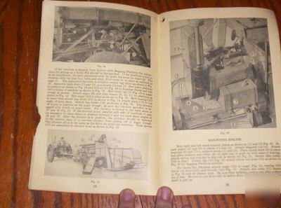 Case model a combine instructional operators manual 