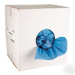Durawipe creped blue towels 14X14 250/box chi 8789