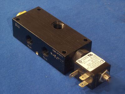 Fabco M14FS-4 valve 1/4 4WAY stacking 120VOLT