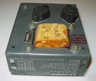 Lambda reg power supply # lnd-z-152 12-15VDC 0.3-0.6A