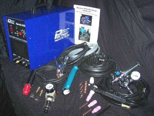 Parkermp 40A plasma cutter/160A tig/stick dual voltage 