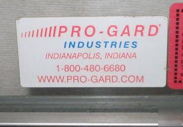 Pro-gard police vehicle partition inmate divider 
