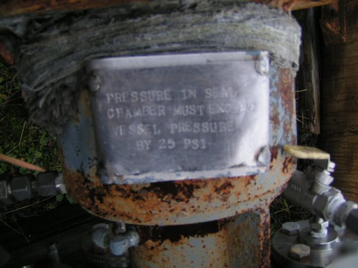 Doyle and roth 15 gal stainless steel reactor tank