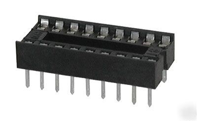 10 x 18 pin dil ic socket rohs compliant low uk postage