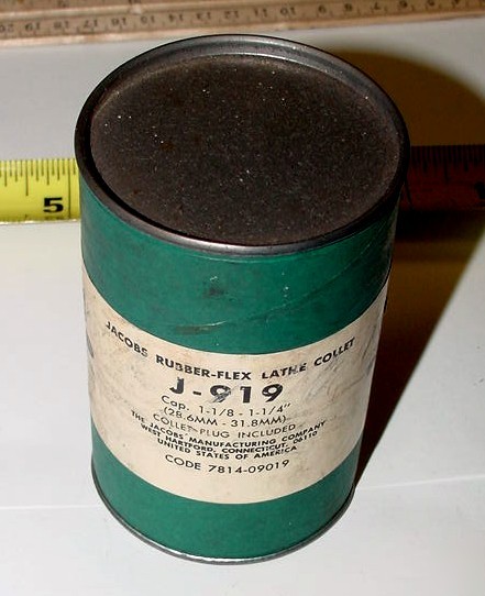 900 collets, jacobs rubberflex j-919 1-1/8