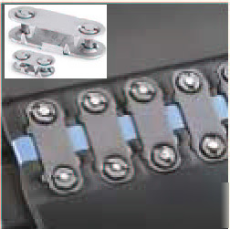 Flexco 1-1/2ES s/s solid plate belt fastners 25PC