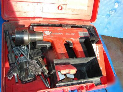 Hilti dx 451 powder actuated nailer case loaded tools