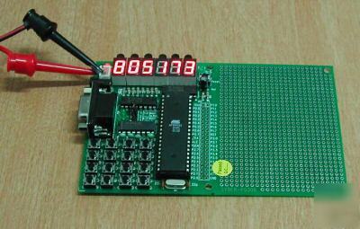 New 805174 8051 89C51 89S51 mcu kit, sbc, 6-digit led