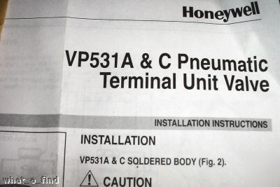 New honeywell air valve panel mounting kit VP531A 20353