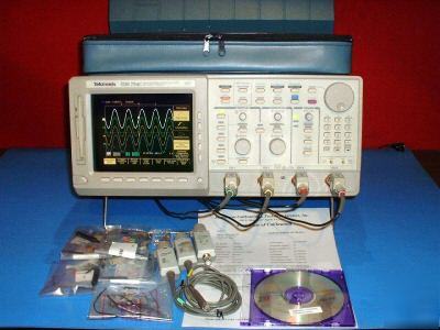 New tektronix TDS754C w/ opt 2C er TDS744A 4CH color dso