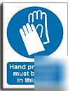 Hand protec.m.be worn sign-s.rigid-200X250(ma-010-re)