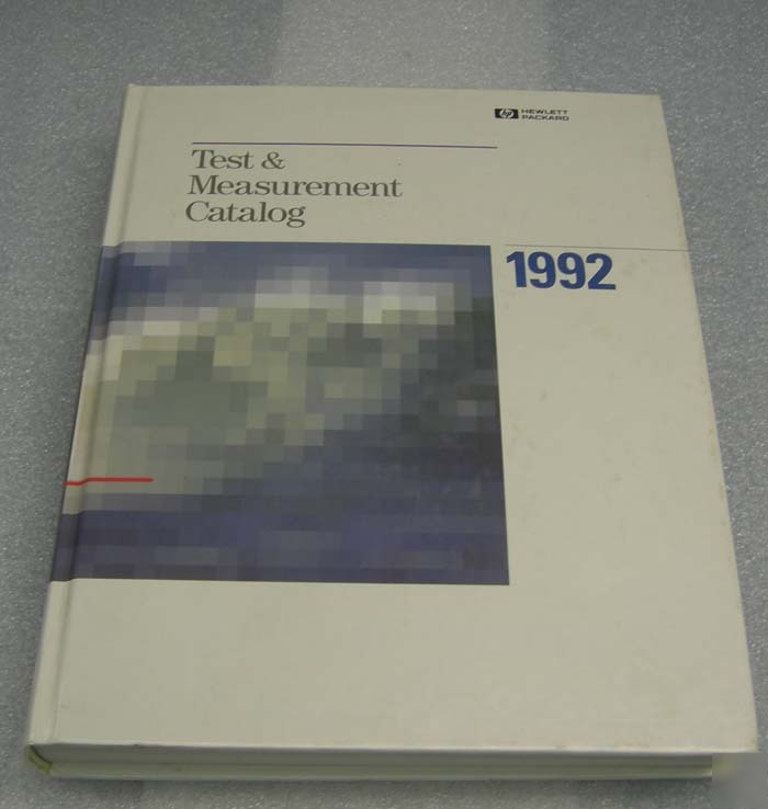 Hp test & measurement catalog 1992