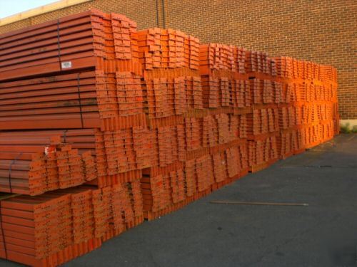 Interlake style pallet rack shelving 42 deep 152 tall