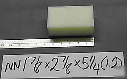 Nylon unfilled natural 1.875 X2.875 X5.25