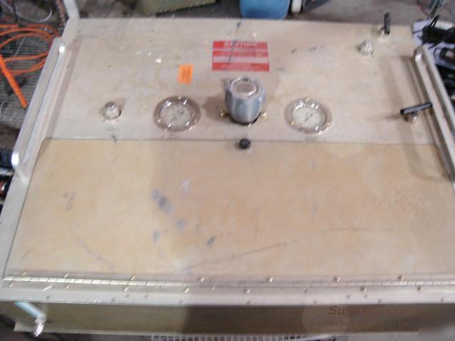 Custom argon gas control cabinet