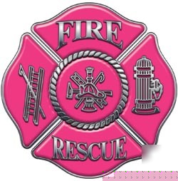 Firefighter decal reflective 2