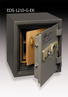 Gardall data-media safes, 244 lbs., eds-1210 g-ek g