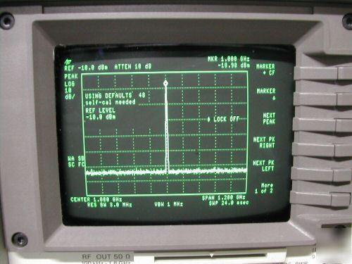Hp 8642B signal generator 100 khz â€“ 2100 mhz
