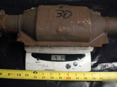 Scrap catalytic converter for recycle only, used #30