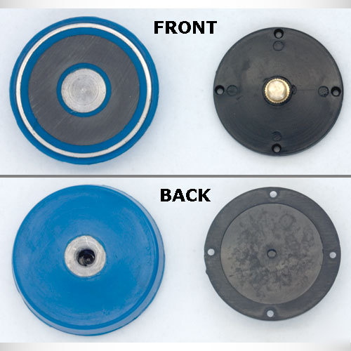 Universal dial indicator magnetic back