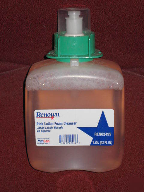 Renown 1 l, pink lotion soap.