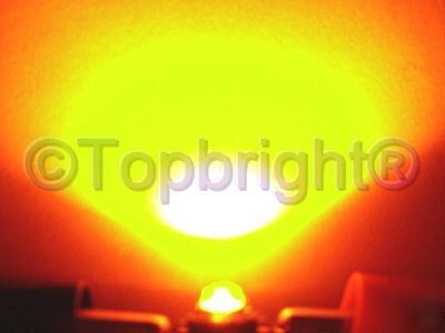1 pc 5 watt star high power yellow led 80 lumens