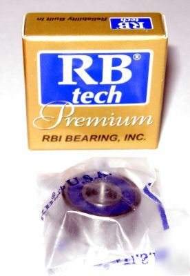 (10) 1602-1RS premium grade ball bearings,1/4