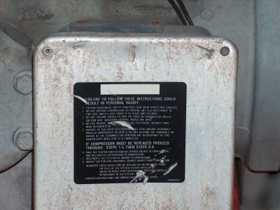 30 ton compressor carlyle chiller semi-hermetic 06EF265
