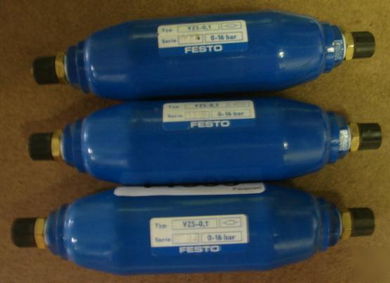 Festo vzs-0,1 0-16 bar 3PCS air supply