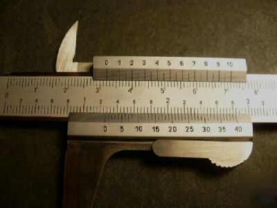 Fowler micrometer inside reads in mm & inches 6